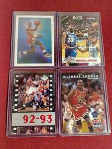 (4) Michael Jordan Cards