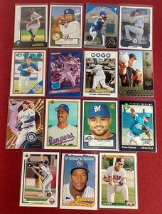 (15) Baseball Rookie Cards - Nearly All Stars from 80s, 90s & 00s