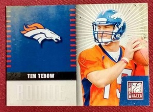 2010 Donruss Elite Tim Tebow Rookie Card - #d999