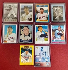 (10) Harmon Killebrew InsertReprint Cards