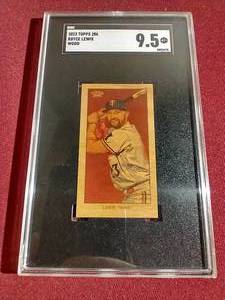 2023 Topps 206 Royce Lewis WOOD - SGC 9.5 - Only 20 Made