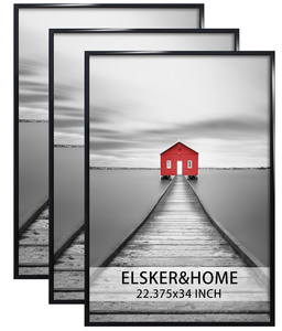 lot 137 image: LOT OF 3 ELSKER&HOME 22.375 x 34 Poster Frame