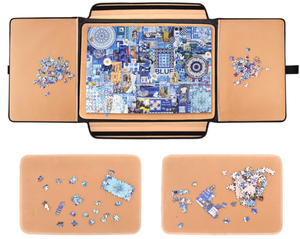 lot 140 image: 1500 Pieces Jigsaw Puzzle Board, Portable Puzzle Board