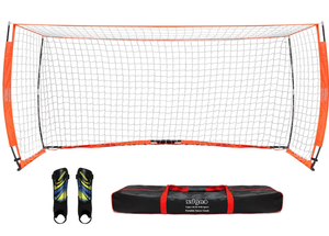 lot 187 image: Soccer Goals for Backyard 6x4FT 12x6FT Large Instant Collapsible Soccer Goal Net