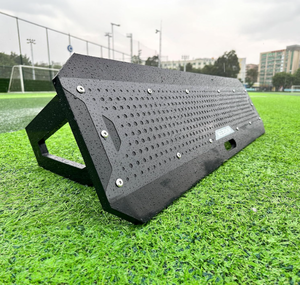 lot 221 image: SteelRebound Stainless Steel Soccer Rebounder with HDPE Board