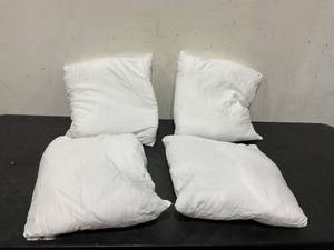 lot 269 image: LOT OF 4 Sleepsia 18x18 Pillows
