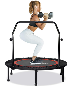 lot 466 image: KENSONE 4048 Foldable Mini Trampoline, Indoor Trampoline
