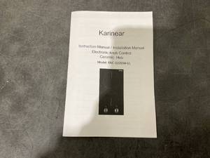 lot 474 image: Karinear Electronic Knob Control Ceramic
