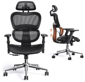 lot 93 image: ErGear Office Chairs, Ergonomic Swivel Mesh Desk Chair