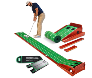 lot 97 image: Perfect Practice Putting Mat - Indoor Golf Putting Green