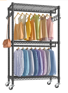 lot 502 image: VIPEK V12 Mini Rolling Clothes Rack Heavy Duty Clothing Rack