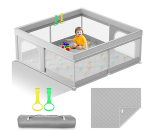 lot 521 image: Baby Playpen with Mat 50 x 50