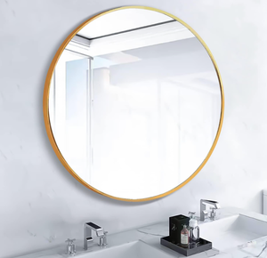 lot 523 image: 24 Round Mirror Circle Wall Mounted