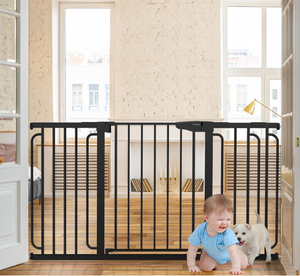 lot 526 image: Cumbor 29.7-57 Extra Wide Baby Gate for Stairs