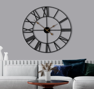lot 551 image: Sorbus Large Wall Clock for Living Room Decor, 24 Inch