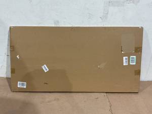 lot 514 image: Large Pink and Gold Wall Art, Measures 24 48