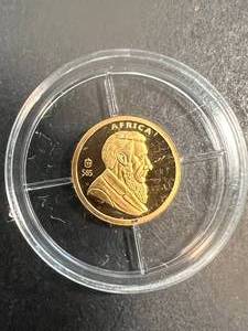 lot 01 image: .585 GOLD 2007 PROOF  GRAM KRUGERRAND 40TH ANNIVERSARY