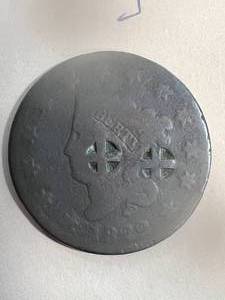 lot 04 image: 1822 US LARGE CENT