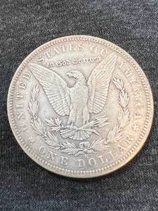 lot 10 image: 1896-S US MORGAN SILVER DOLLAR