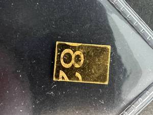 lot 16 image: 1 GRAM .999 FINE GOLD BAR