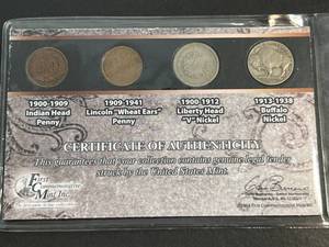 lot 88 image: EARLY 20TH CENTURY CLASSICS 4 COIN SET