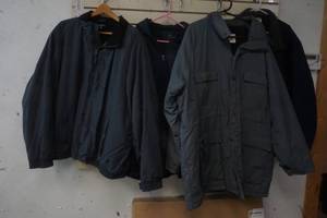 lot 41 image: Four mens warm jackets, 3X