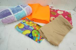 lot 102 image: Variety of NEW Fleece Material