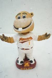 lot 112 image: Minnesota Gopher #1 Gopher Bobblehead