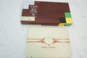 lot 138 image: 2 Cigar Boxes