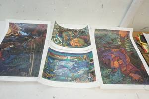 lot 143 image: 4- Wildlife Prints signed & Numbered