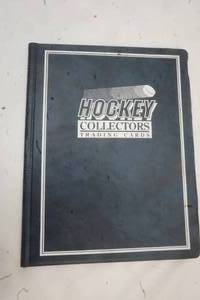 lot 155 image: Hockey Collections Book with Variety of trading cards