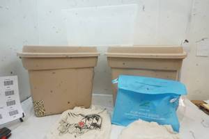 lot 182 image: 3 Storage Bins