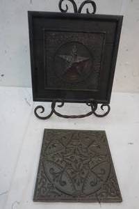 lot 383 image: Tin Wall Decor