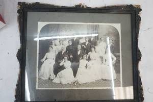 lot 440 image: Vintage Picture with Frame