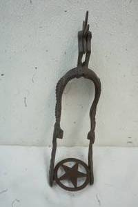 lot 53 image: Cast Iron Cowboy Decor