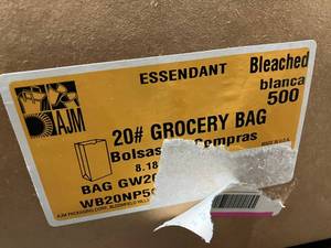 White Grocery Bags