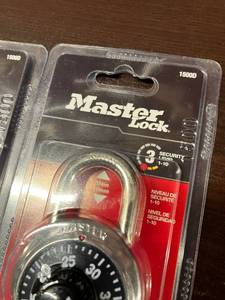 Combination Master Locks