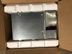 lot 18 image: Panasonic WhisperThin DC LED Pick-A-Flow 80 -100 CFM CeilingWall Bathroom Exhaust Fan, 3-38 in. Low Profile Housing   Customer Returns See Pictures