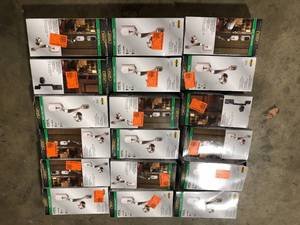 lot 41 image: Lot of Assorted Defiant Door Entry Handles Customer Returns See Pictures