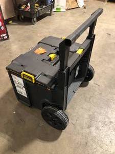 lot 12 image: DEWALT TOUGHSYSTEM 2.0 24 in. W Modular Tool Box   Customer Returns See Pictures