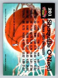 lot 56 image: Shaquille ONeal RC 1993 Topps Stadium Club Members Choice #210 Rookie Basketball Card
