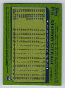 lot 144 image: Shannon Stewart Auto 2021 Topps Archives Fan Favorites #FFA-SS Minnesota Twins Signed Baseball Card
