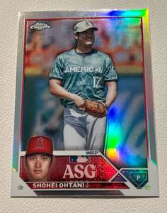 lot 95A image: Shohei Ohtani 2023 Topps Chrome All-Star Game #ASGC-31 Baseball Card