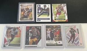 lot 120A image: Rashod Bateman 7 RC Lot - University of Minnesota Football Card