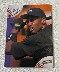 lot 158 image: Michael Jordan 1994 Action Packed #23 Minor League Baseball Card