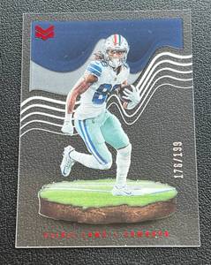 lot 211 image: CeeDee Lamb Acetate RC 199 - 2922 Chronicles Magnitude #MAG-19, numbered 176199, Rookie Football Card