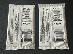 lot 60A image: 2023 Bowman Chrome 2 Pack Lot - Baseball Cards