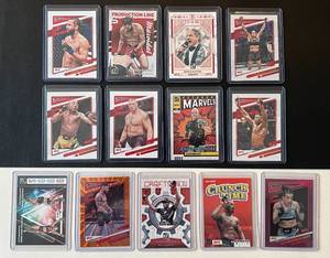 lot 41B image: UFC 13 Card Lot - Lesnar, Olivera, Ngannou, Usman, Jones, Also, Masvidal, Nunes and More