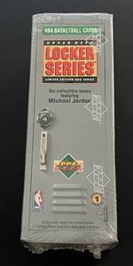 lot 26B image: 1991-92 Upper Deck Michael Jordan Locker Series #1 of 6, NewSealed Basketball Cards