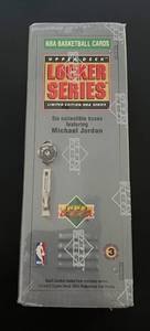 lot 28B image: 1991-92 Upper Deck Michael Jordan Locker Series #3 of 6, NewSealed Basketball Cards